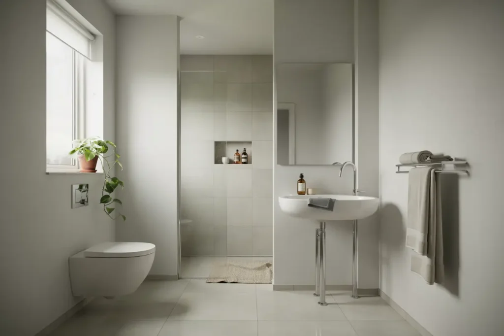 badrumsrenovering med klinker och golvv rme i husby kista
