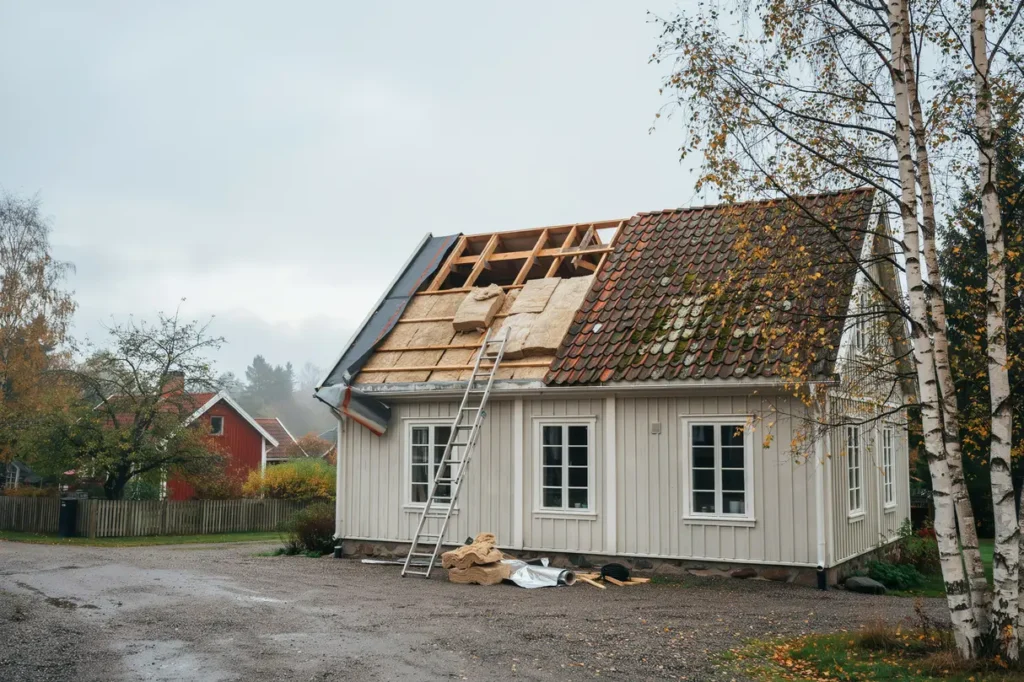 takisolering fr n insidan eller utsidan s v ljer du r tt l sning f r villa budget och energibesparing
